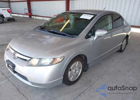 2006 Honda Civic Hybrid из США, поврежденный, VIN JHMFA36236S027805